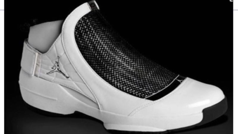 Air Jordan 19 White Black